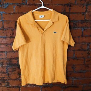vintage peach Lacoste polo